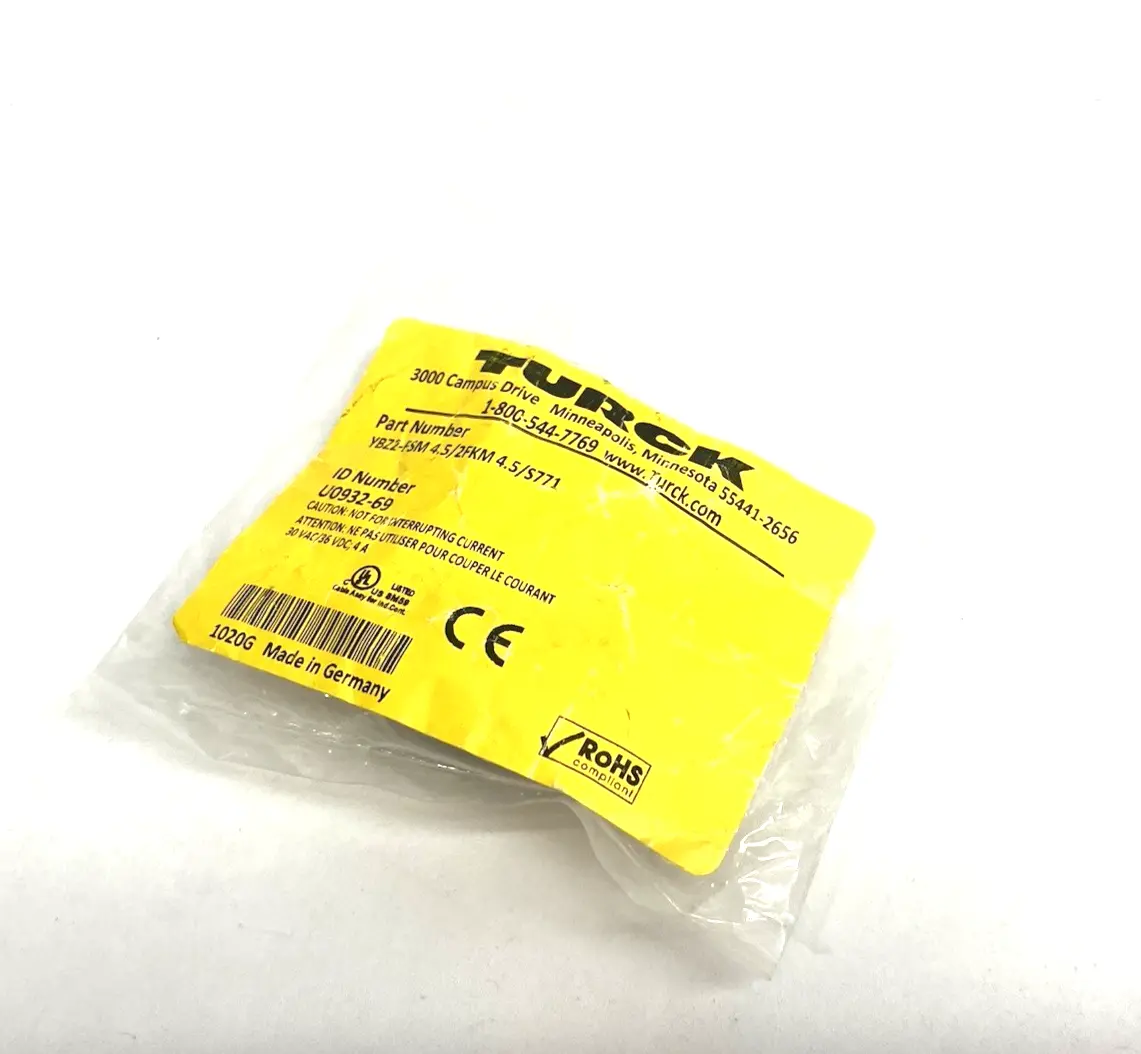 New | in-Stock Turck Actuator and Sensor Branch Splitter U0932-69 Electronic Splitters Michigan US | Maverick Industrial Sales #1391580