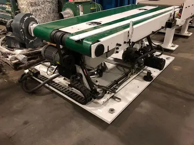 USED SRC SYSTEMS LTD. FINISHED ROLL UNLOADING SYSTEM