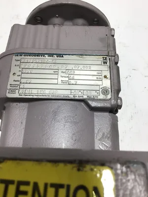 Sew-Eurodrive DFT71C4-KS/RF17DT71C4-KS Gearmotor 3PH 3.83:1 Ratio