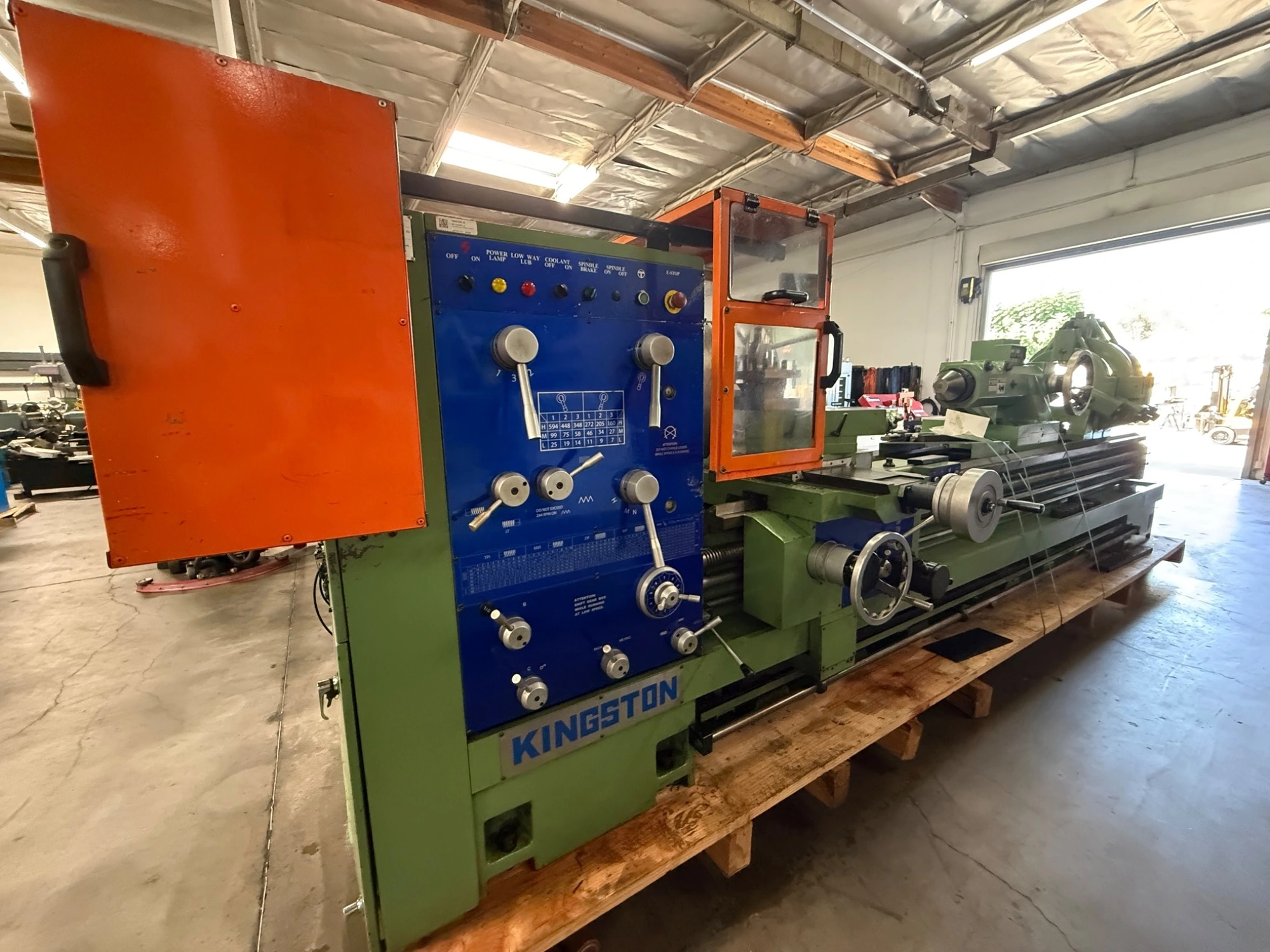 Used 2010 KINGSTON HI-31120 Oil Field & Hollow Spindle Lathes California US | Wheeler Machinery Sales #1306278