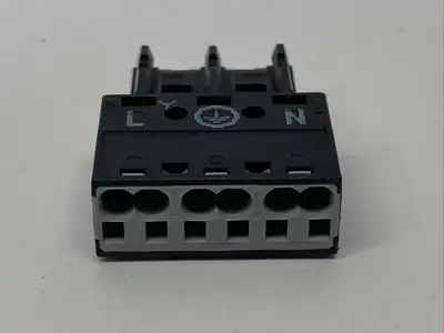 770-203 | Wago  Plug 3-Pole Code A 4mm Black LOT OF 47 - New Other