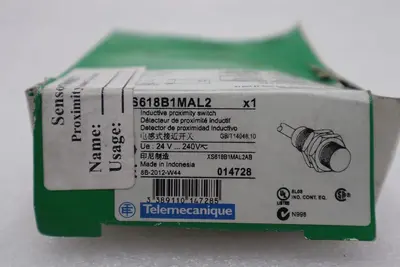 TELEMECANIQUE XS618B1MAL2 INDUCTIVE PROXIMITY SWITCH STOCK #K-2319
