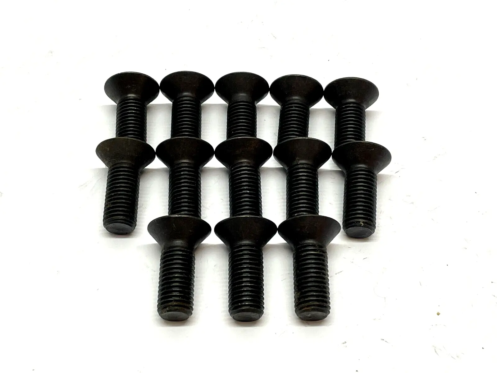 Flat Socket Cap Screw 3/4-10 x 2" 82 Degree 1/2" Hex Key LOT OF 13 - Used
