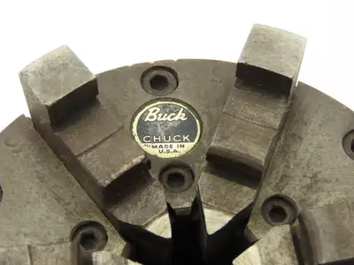 Buck Chuck 1462 6 Jaw Adjust-Tru Self Centering Manual Lathe Chuck 4" OD