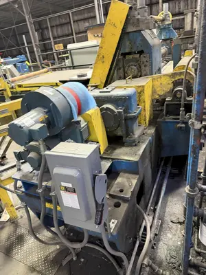 48" X 6" WEAN MOTORIZED SLITTER HEAD FOR SLITTING LINE. STOCK # 0435226