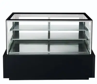 New | in-Stock Dukers New Dukers DDM72R - Straight Glass 72" Cake Showcase Display Refrigerators Illinois US | Falcon Restaurant Supply #1376283