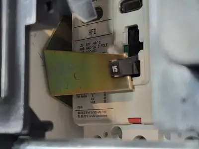 0.5hp, 600V, 15A, FVNR Starter, Size 1