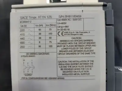 USED ABB XT1N125