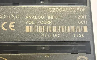USED GE FANUC IC200ALG260F