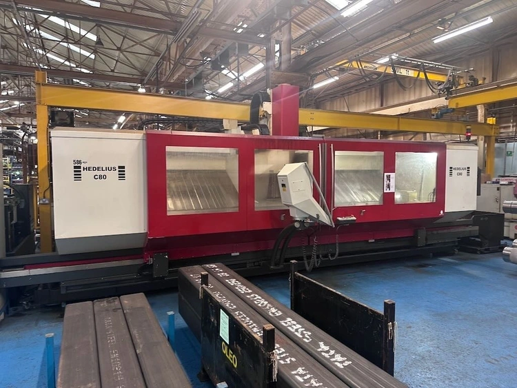 Used 2014 HEDELIUS C80/4500 Vertical Machining Centers GB | Charter Auctions #1585796