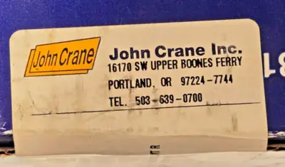 NEW John Crane Does Not Apply