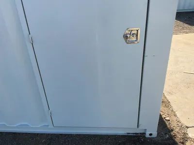 New 11’ Job Site Storage Container, 133-1/2” long x 80” Wide x 88-1/2” tall overall, Swing Doors on ...