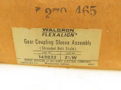 New | in-Stock WALDRON _UNKNOWN_ Miscellaneous MRO | Arrow Industrial #659244