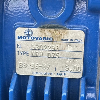 New | in-Stock MOTOVARIO NRV075-15 Speed Reducers California US | Davliegogo LLC #1705365