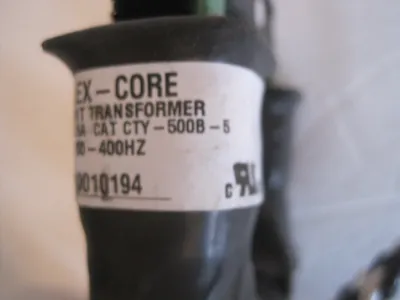 NEW FLEX-CORE 500B-5 CURRENT TRANSFORMER 500:5A 50-400HZ