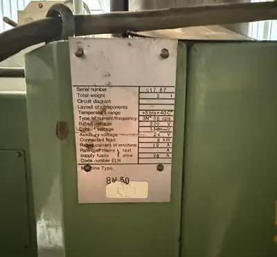 USED BOEHRINGER BM-50