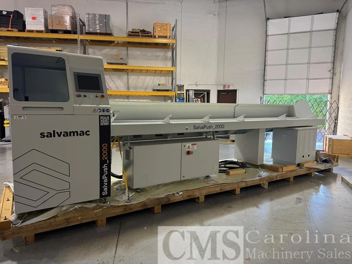 USED 2024 SALVAMAC SALVAPUSH 2000 OPTIMIZING SAW