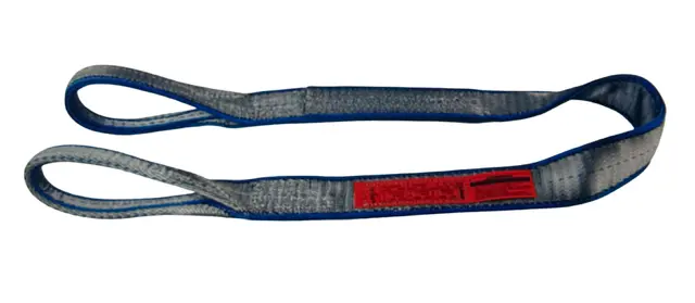 Lift-All 4" x 16' Polyester Web Sling E/E 2-Ply Flay Eyes