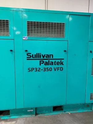 Used SULLIVAN PALATEK SP32-350 VFD Air Compressors (Misc) Illinois US | Bridgeline Machinery Corp. #1459683