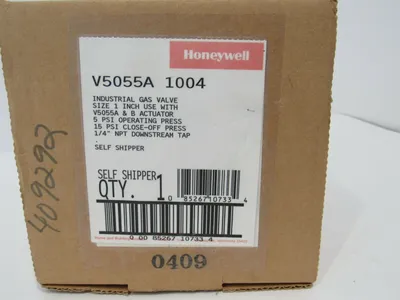 NEW HONEYWELL V5055A-1004 INDUSTRIAL GAS VALVE V5055A1004