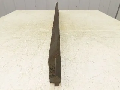 Press Brake Gooseneck Punch Die 35-3/8" Long 90° V 1/4" Finger 3-3/4" H