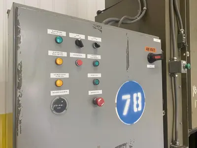 CLEMCO ELECTRICAL CONTROL PANEL: STOCK #19319