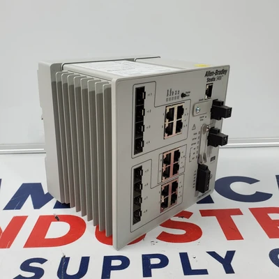 Used Allen-Bradley 1783-HMS4EG8CGN PLC Ethernet Equipment California US | American Industrial Supply Co. #1513413