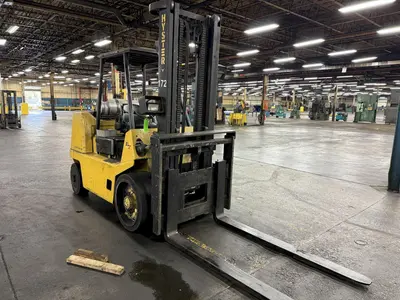 15,500 LBS HYSTER MODEL #S155XL-2 LP GAS FORKLIFT: YOBRO #25297