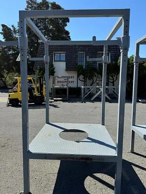 Unloader, Supersack, Frames for Bulk Bags, Btm. Discharge, #5990969