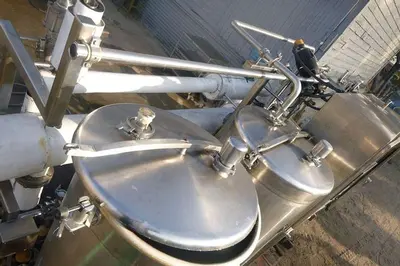 CIP, 2-Tank, 120 Gallon, 316 S/st, Baxter Highland #S744095
