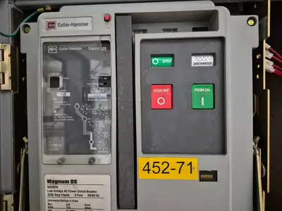 Magnum DS 600V 3200A 65kA Switchgear Lineup w/ MDS616 & MDS632 Breakers