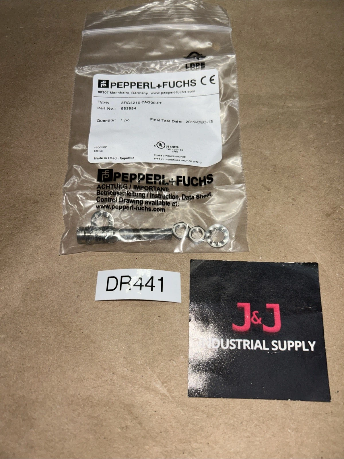 NEW PEPPERL & FUCHS 3RG4210-7AG00-PF