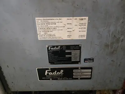 USED 1997 FADAL VMC-4020HT