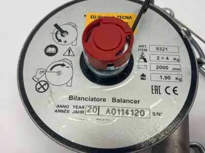 USED RALF BRINKMANN SPRING LOADED TOOL BALANCER 	2.0 - 4.0 KG