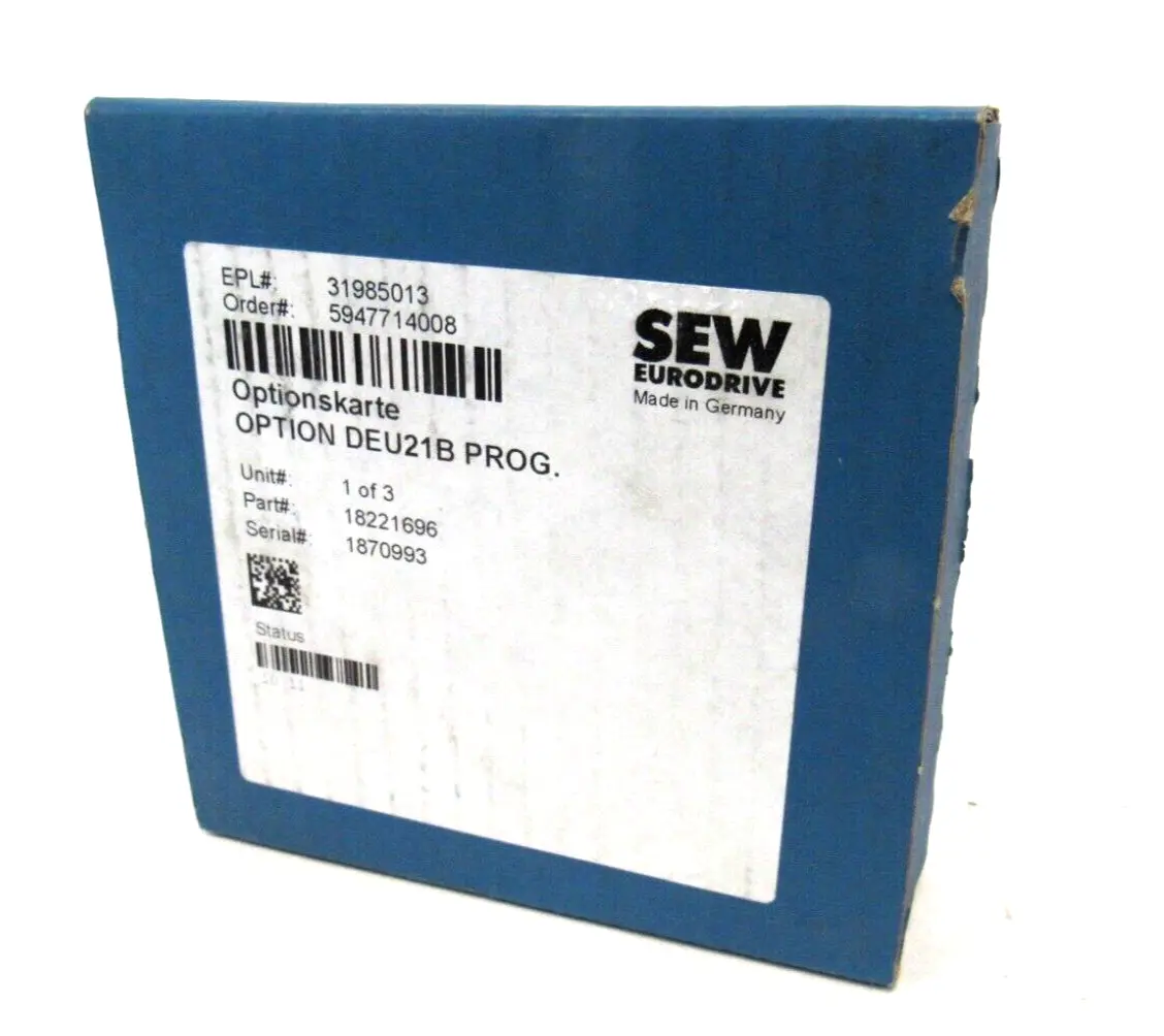 NEW SEW EURODRIVE DEU21B OPTION CARD