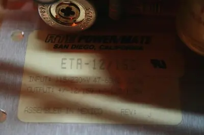 USED POWER MATE ETA  12/15C
