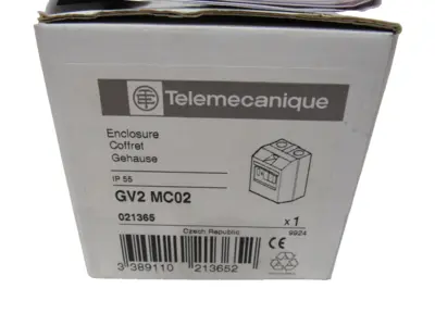 NEW TELEMECANIQUE GV2 MC02 ENCLOSURE GV2MC02
