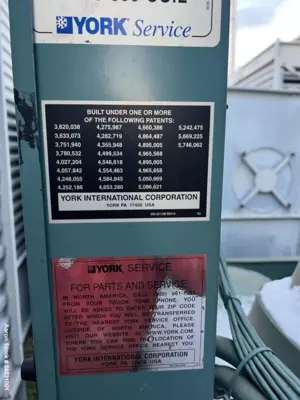 Used YORK MILLENNIUM Chillers Illinois US | Aaron Equipment #1269466