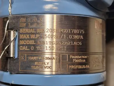 USED ROSEMOUNT 3051TG2A2B21AC6