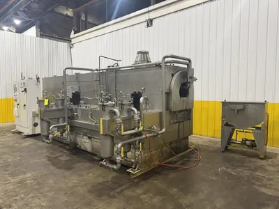 2021 MIDBROOK 250 Wash Rinse Blow-Off Rotary Drum Washer | Benchmark Machine Tools (8)