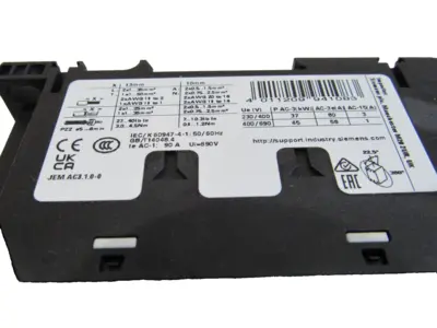 NEW SIEMENS 3RT2038-1AR60 CONTACTOR 400V 50HZ 3RT20381AR60