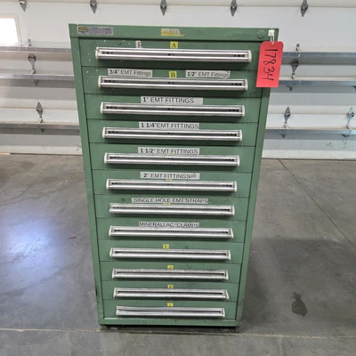 Vidmar 11 Drawer Cabinet