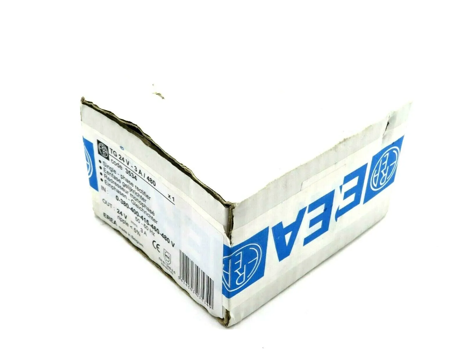 NEW SEALED EREA TG 24V-3A /480 SINGLE PHASE RECTIFIER TG24V3A480