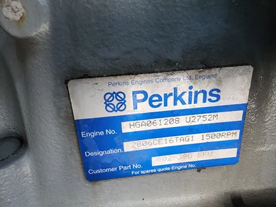 USED PERKINS 475KW TRAILER MOUNTED DIESEL GENERATOR