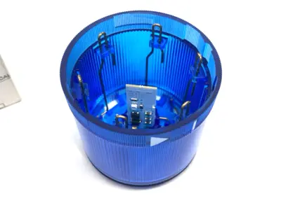 New | in-Stock WERMA Permanent LED Beacon Light Blue 24VAC/DC 843.500.55 Light Source Equipment Michigan US | Maverick Industrial Sales #1462979