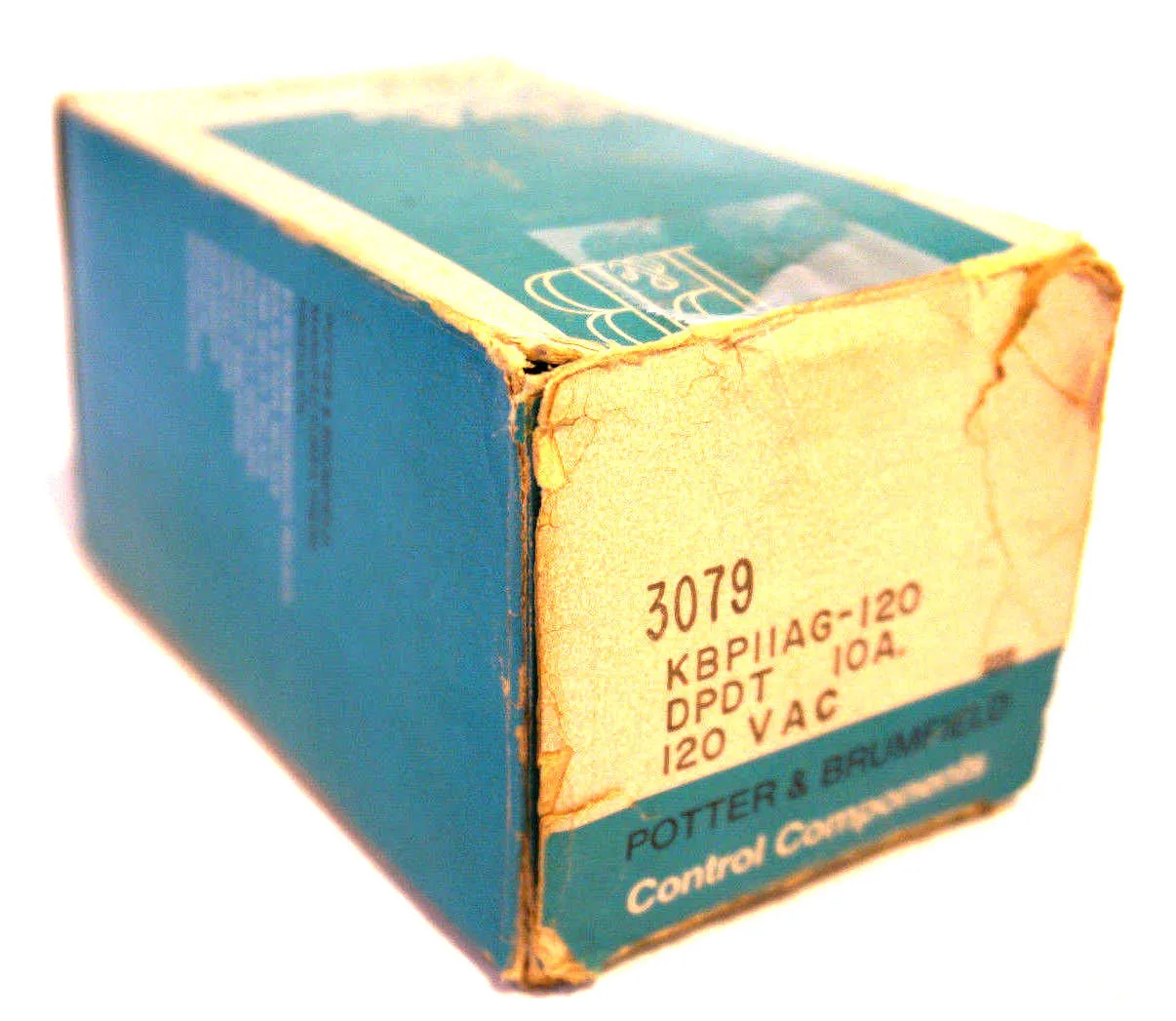 NEW POTTER & BRUMFIELD KBPIIAG-120 POWER RELAY 120VAC KBPIIAG120
