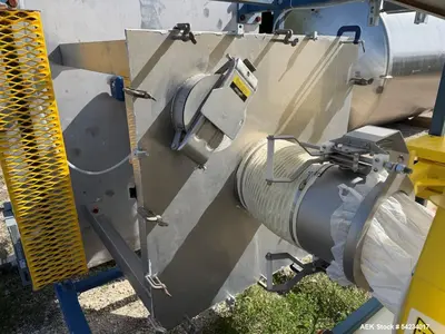 Used Flexicon Bulk Bag Unloader with Chain-Vey Conveying System – 4,000 lb Capacity Super Sack Discharge Station