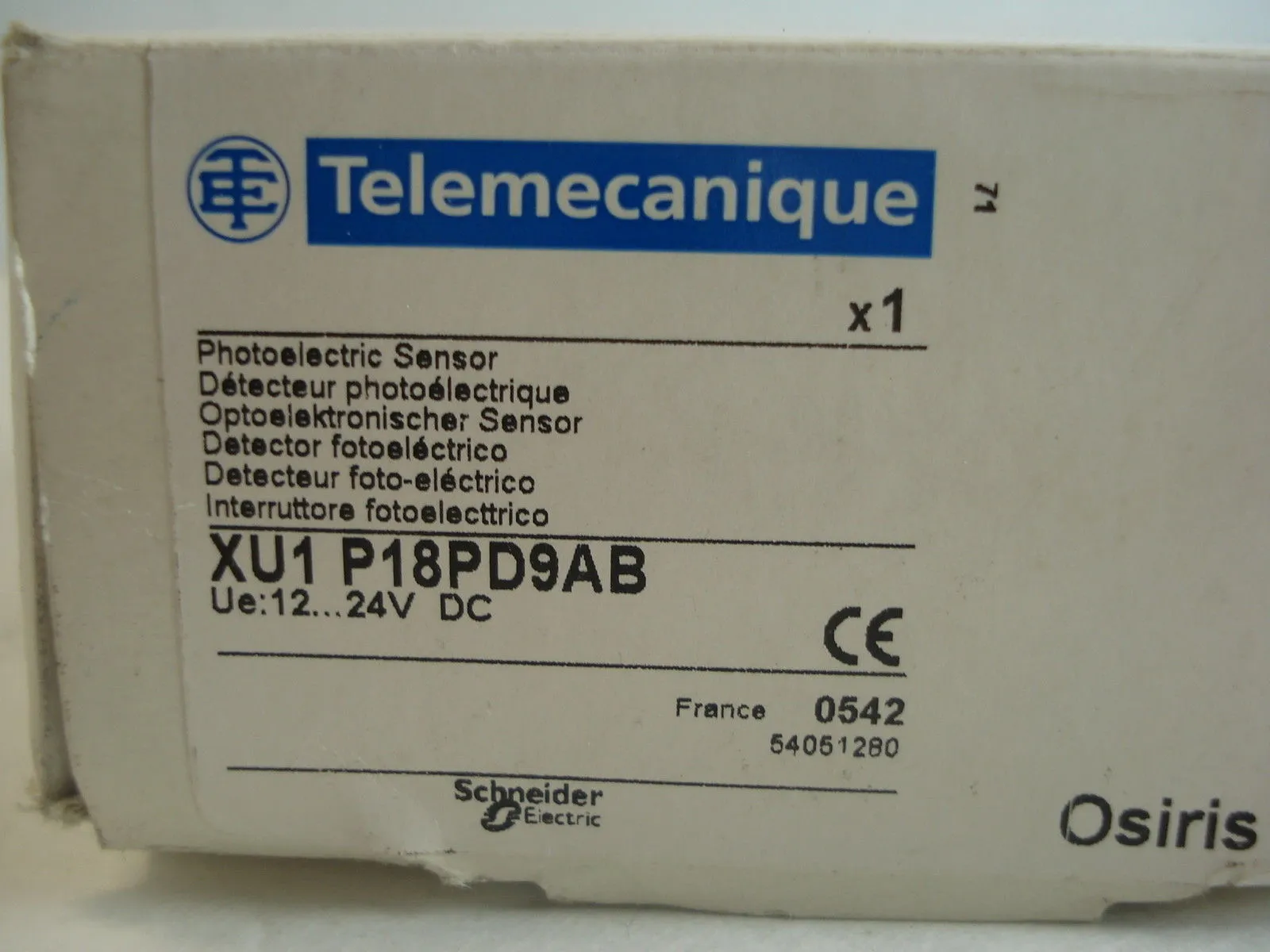 NEW TELEMECANIQUE XU1 P18PD9AB SWITCH XU1P18PD9AB