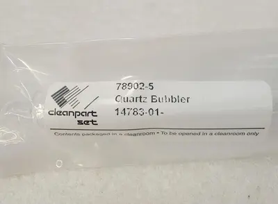 GASONICS QUARTZ BUBBLER 14783-01