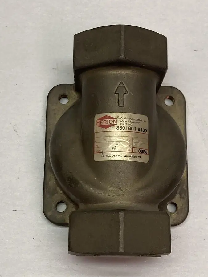 Used HERION 8501601.8400 Pump & Valve Parts Ohio US | Surplus Asset Holdings #1236440